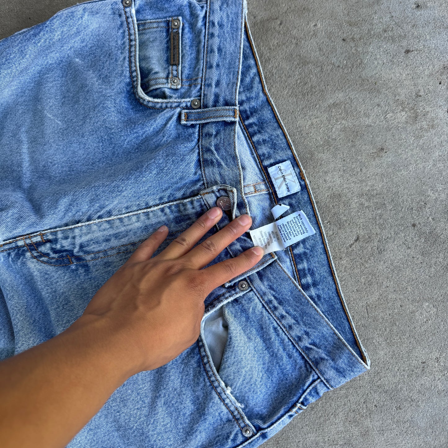 Reworked Pink Cheetah Print Baggy Jeans