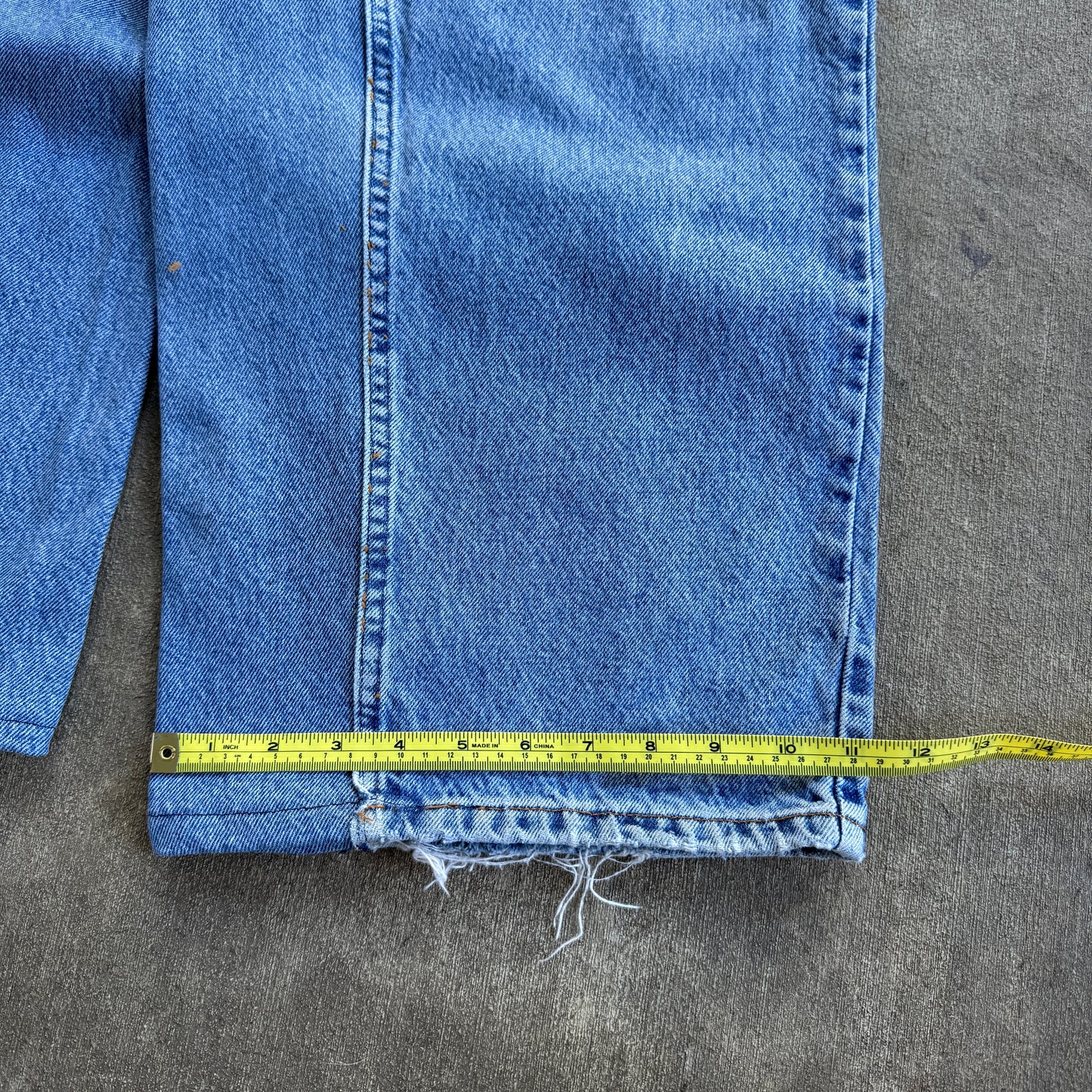 Reworked Pink Cheetah Print Baggy Jeans